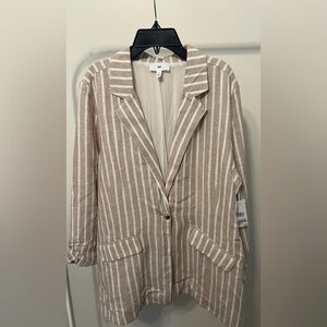 bp. Striped Blazer Jacket